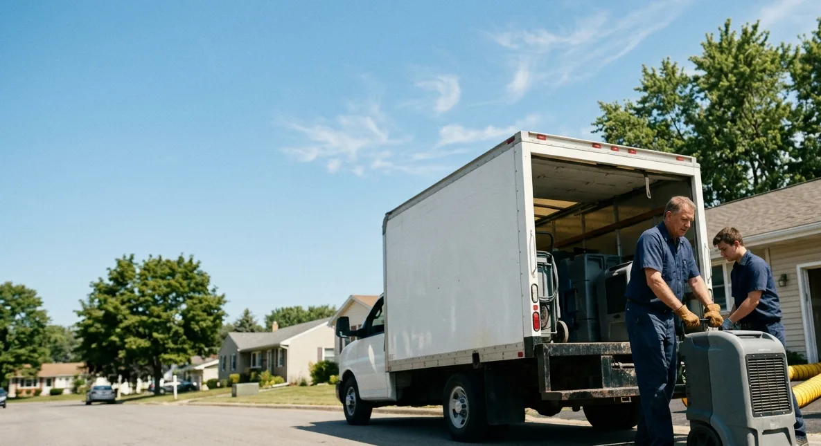 Water Damage Cleanup in Mokena, IL near me